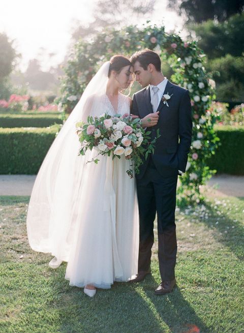 Lavender Garden Wedding Shoot in Carmel Valley - Hey Wedding Lady