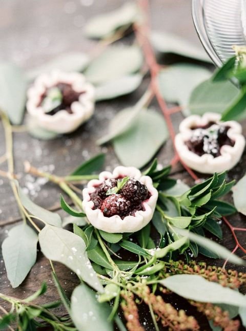 Mini Blackberry Tarts