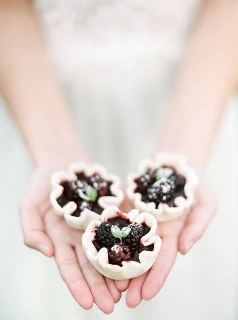 Petite Blackberry Tarts