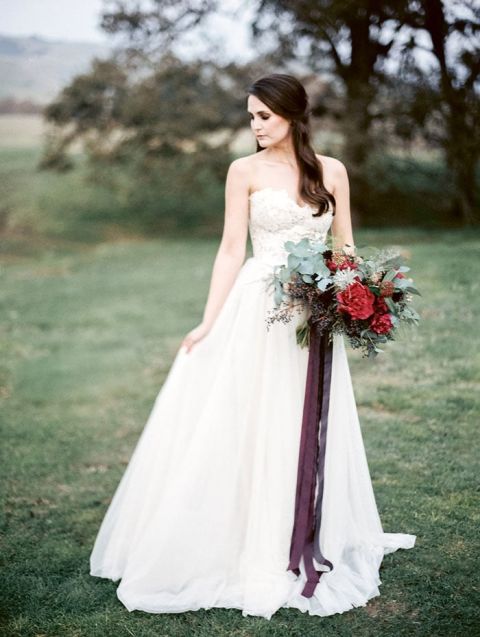 Romantic A-Line Lace Liancarlo Wedding Dress