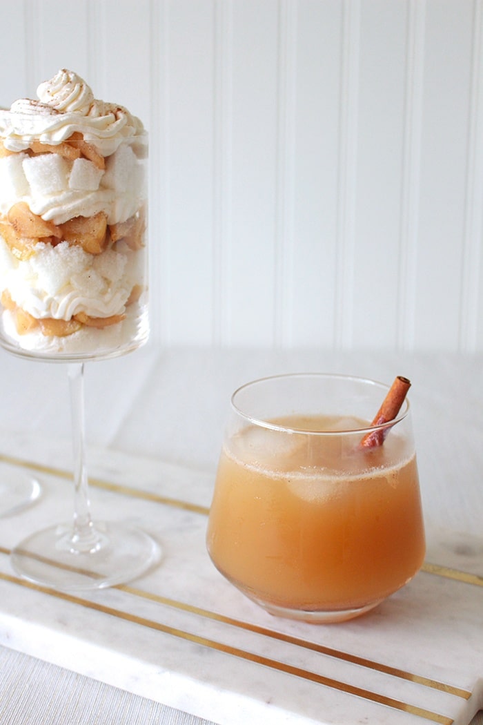 Apple Pie Trifle and Caramel Cider Punch Hey Wedding Lady
