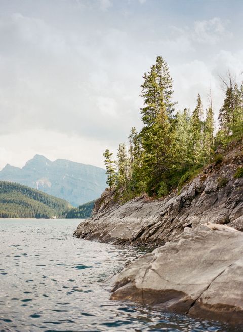 Lake Minnewanka in Banff