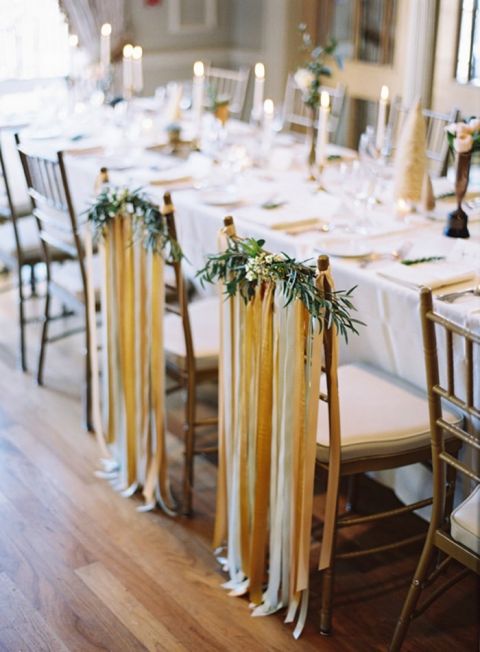 yellow and gray wedding ideas