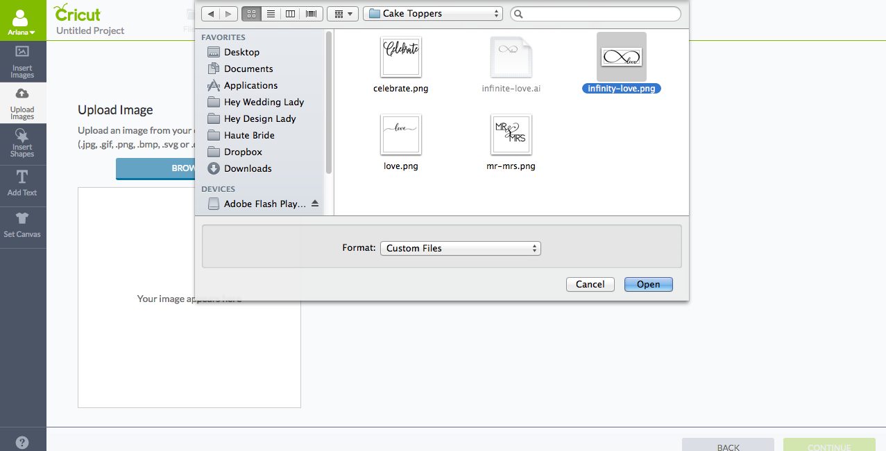 DIY Cake Topper Tutorial with Cricut - Hey Wedding Lady