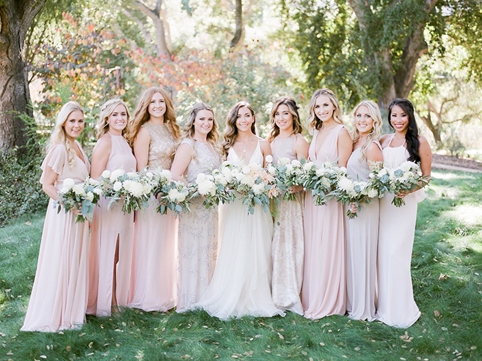 California Ranch Wedding in Organic Green and Blush - Hey Wedding Lady