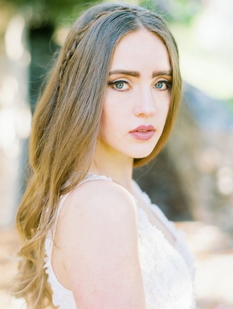 Sweet Braided Bridal Hairstyle