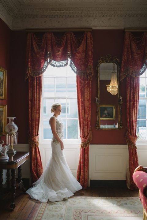 Dramatic Photo of the Bride Getting Ready