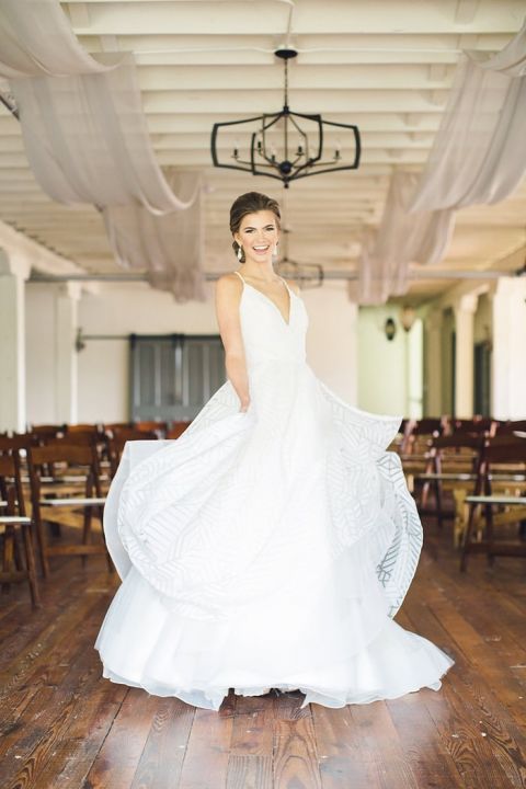 Southern Bridal Style With Industrial Charm Hey Wedding Lady