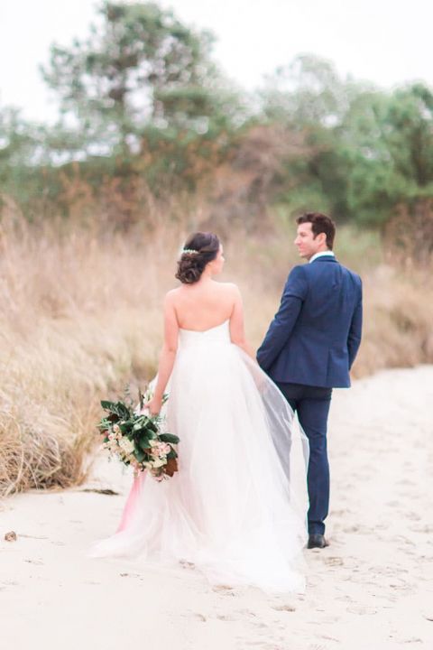 Enchanting Coastal Wedding Photos in Maryland