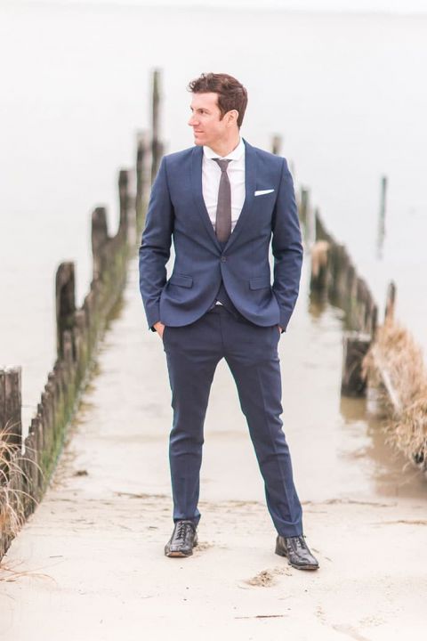 Classic Southern Groom for a Coastal Wedding