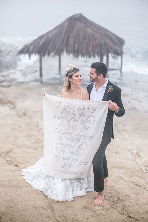 Calligraphy Love Quote for a Chic Wedding Sign 