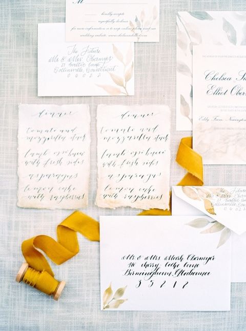 Harvest Yellow Invitations for