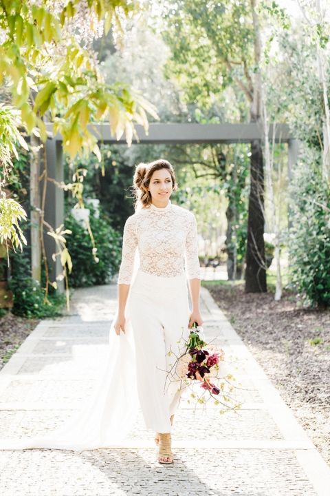 The White Dress in Color Wedding Inspirations for the Modern Bride