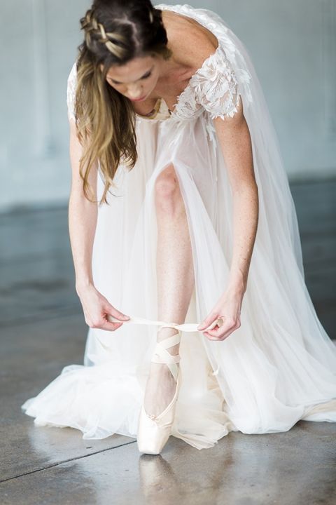 Industrial Wedding Meets Ballet Bridal Hey Wedding Lady 