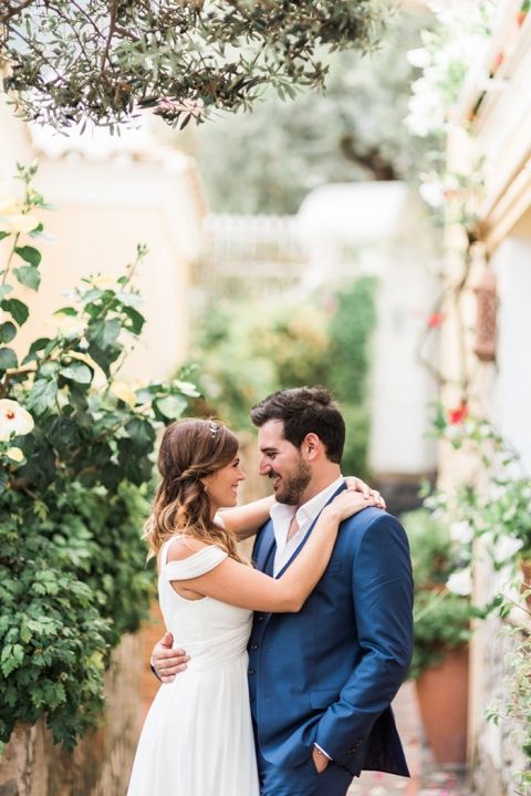 Childhood Sweethearts Have a Destination Elopement on the Amalfi Coast