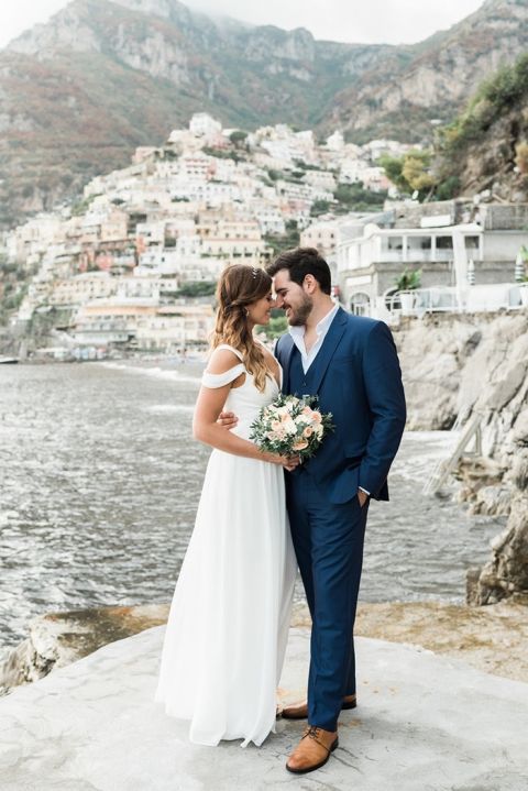Romantic Destination Wedding in Positano