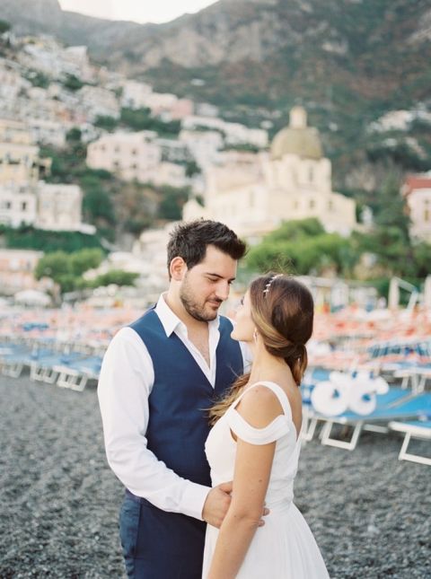 Wedding Portraits on the Italian Seaside
