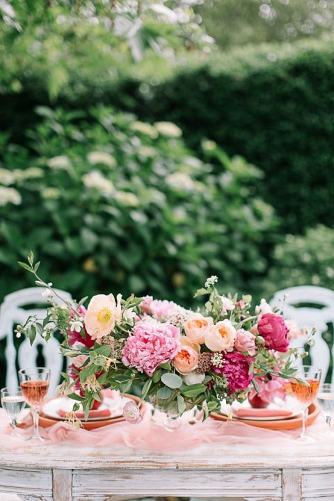 Garden Romance Wedding in Peach and Pink - Hey Wedding Lady