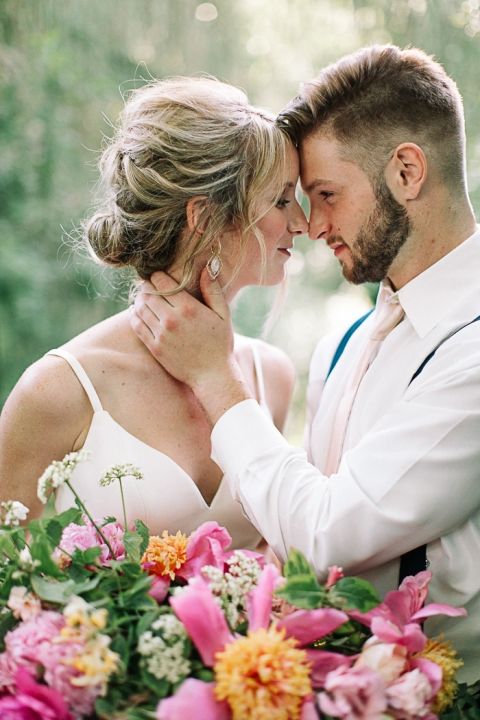 Sweet Wedding Day Photo