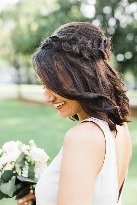 Modern Black Tie Style for a Warehouse Wedding  Hey 