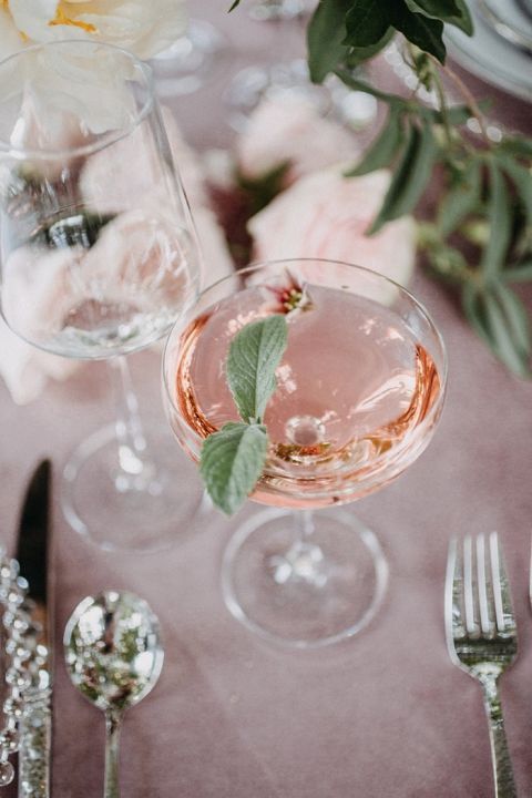 Rosé Cocktail for a French Spring Garden Party