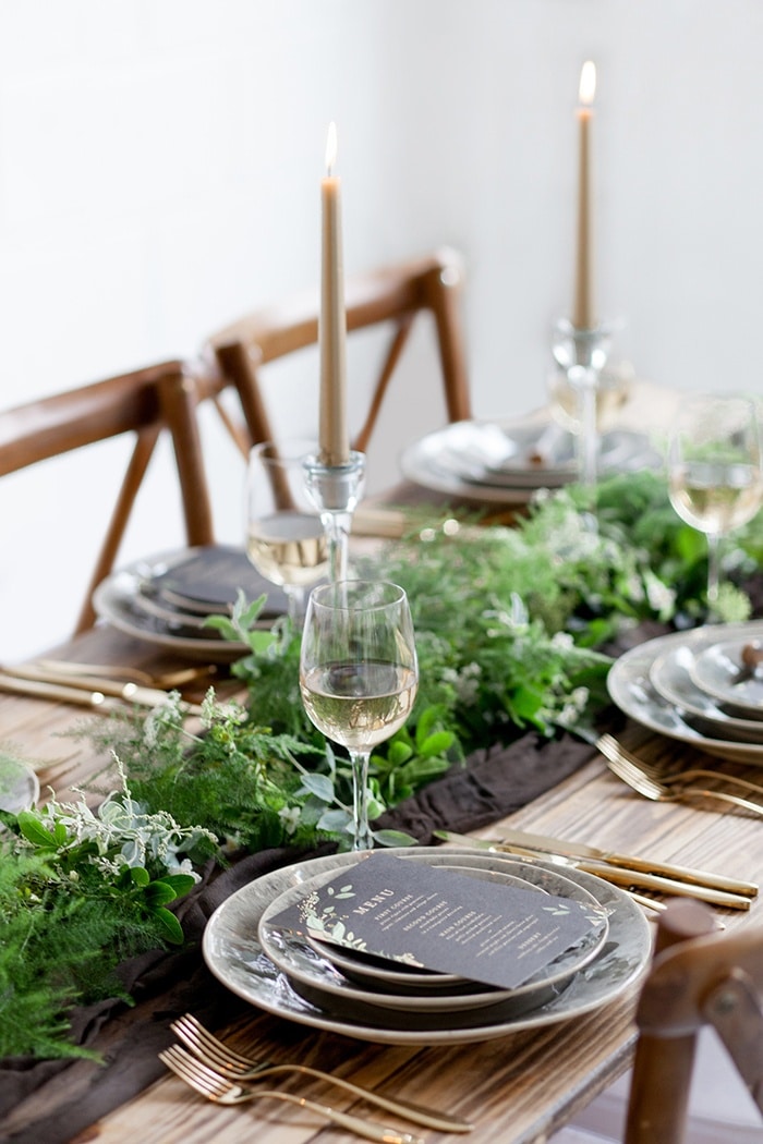 Industrial Greenery Wedding Style with Minted - Hey Wedding Lady