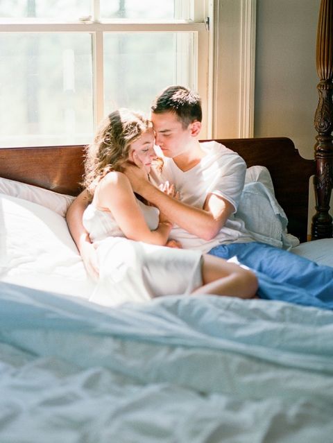 Intimate Wedding Morning at a Bed and Breakfast in Virginia