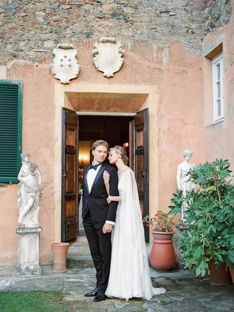 Breathtaking Old World Vintage Wedding Portraits