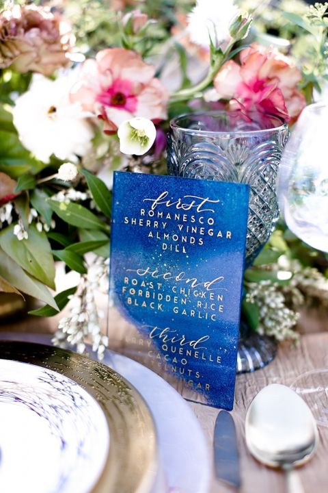 Constellation Inspired Acrylic Wedding Sign
