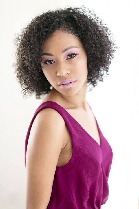 Colorful Nebula Inspired Bridesmaid Makeup