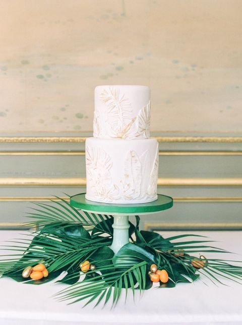 Tropical Greenery with the Elegance of Paris - Hey Wedding Lady