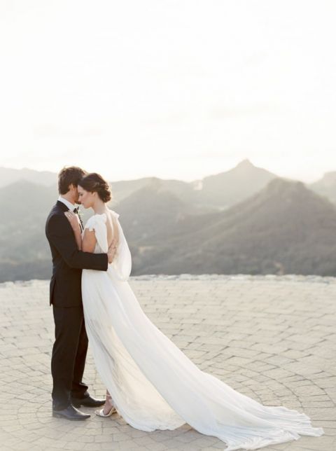 Intimate and Luxurious High Fashion Elopement