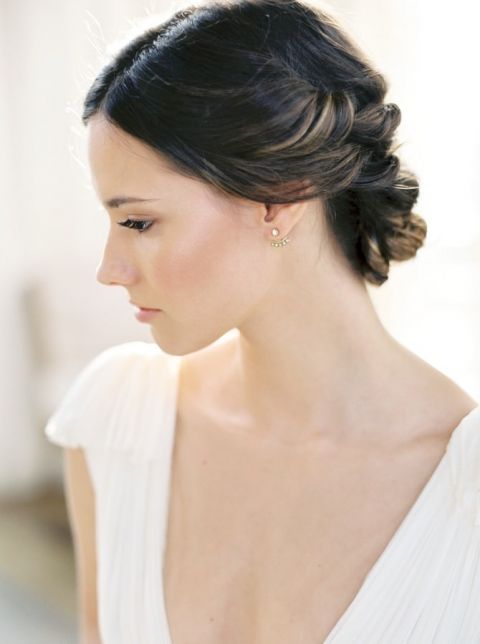 Elegant Bridal Updo Hairstyle 