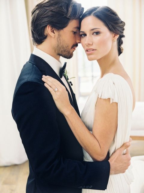 Stunning Fine Art Portraits for a High Fashion Elopement