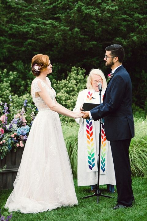 Colorful Chic Nantucket Wedding Day
