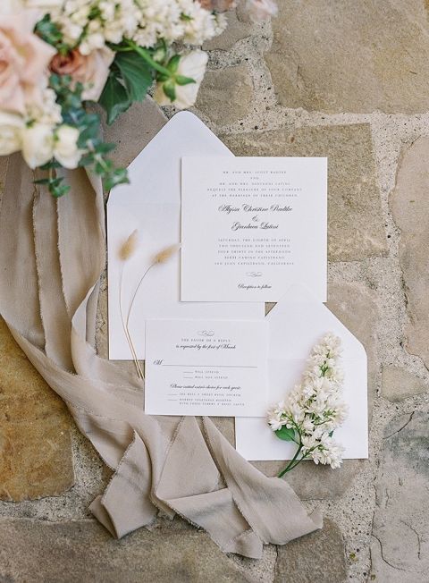 Neutral and Natural Wedding Detail Flatlay