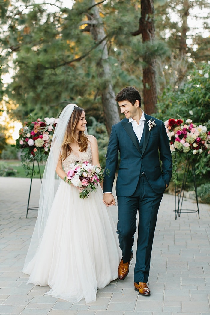 Rose Gold and Jewel Tones for a Glam Boho Vibe - Hey Wedding Lady