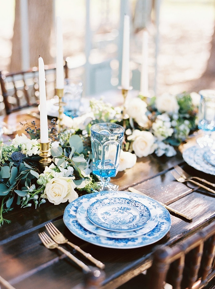 Hill Country Wedding Shoot in Shades of Blue - Hey Wedding Lady