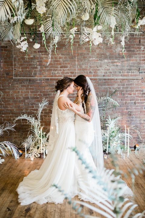 Modern Wedding Day Inspo in Rainbow Shades