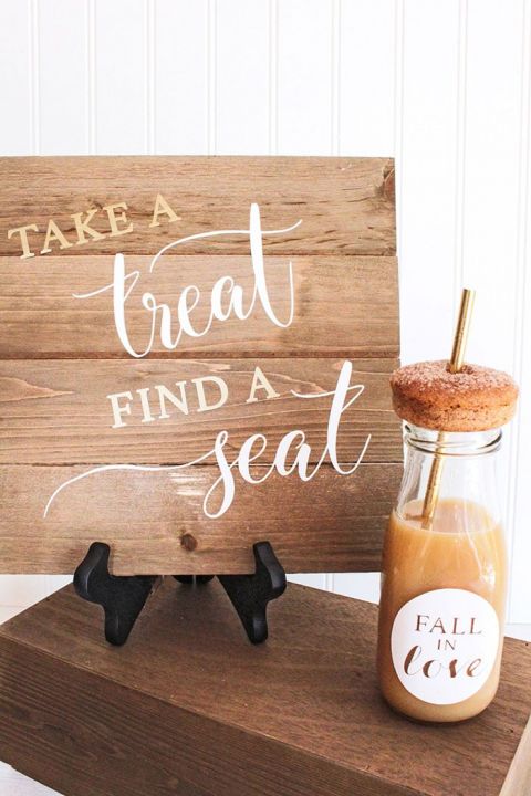 Diy Fall Wedding Desserts And Decor Hey Wedding Lady