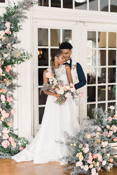Colorful Romance at an Historical Wedding Venue
