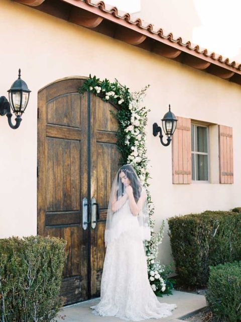 European Elegance In Peach For Dreamy Destination Wedding