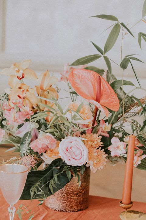 Tropical Greenhouse Flowers for a Stunning Centerpiece