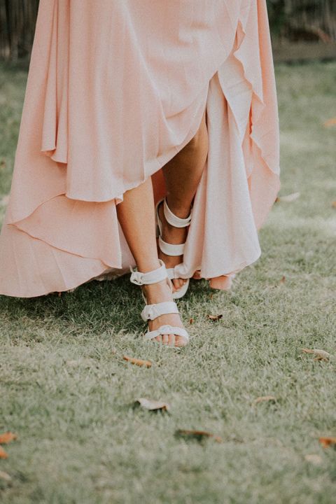 Blush Pink Bridal Separates