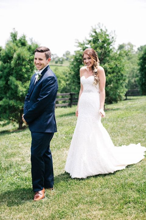 Country Elegance Barn Wedding In French Blue And White Hey