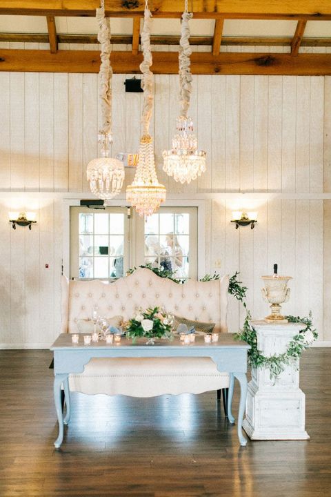 Country Elegance Barn Wedding In French Blue And White Hey