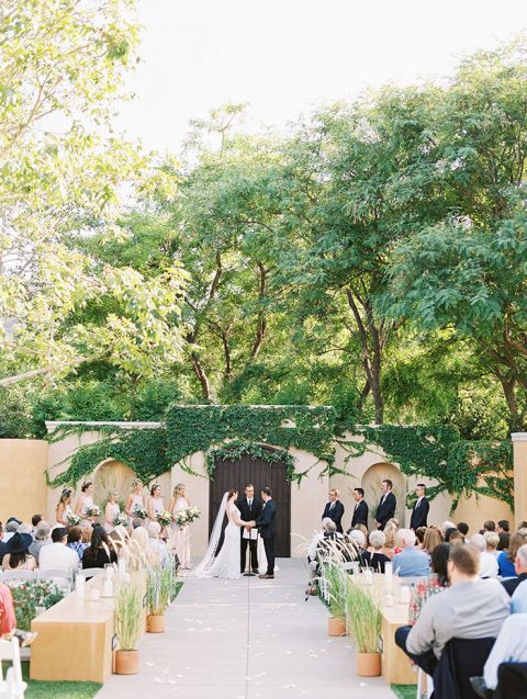 Chic and Stylish Wedding at Vibiana in DTLA  Southern California Wedding  Ideas and Inspiration