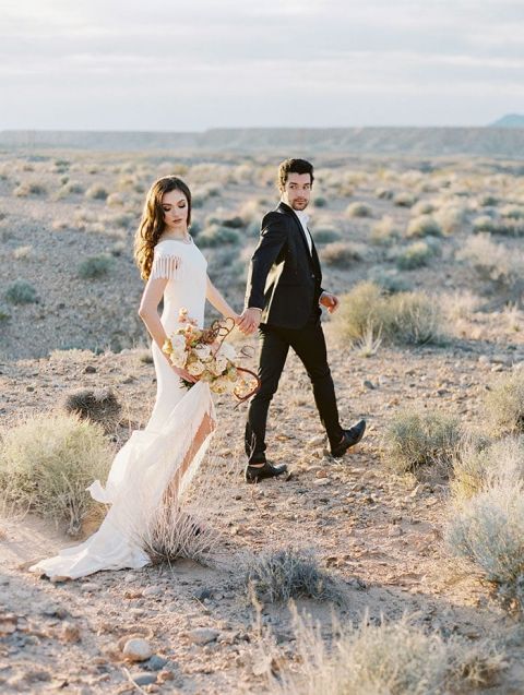 A Bohemian Destination Las Vegas Desert Wedding — The Overwhelmed Bride //  Wedding Blog + SoCal Wedding Planner