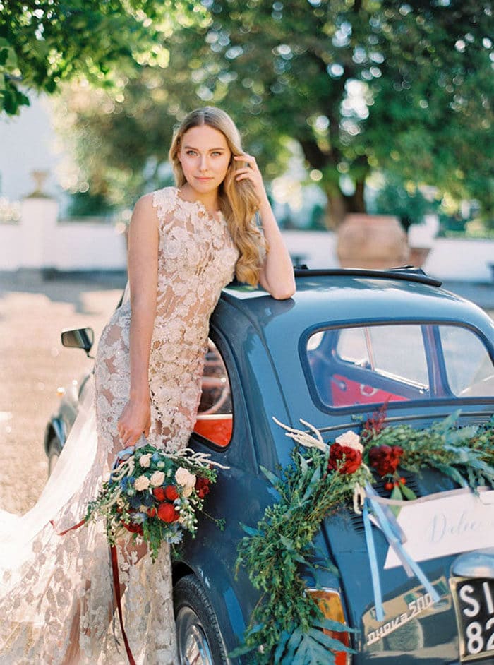 Luxury Elopement in Tuscany for Lovers of Color - Hey Wedding Lady