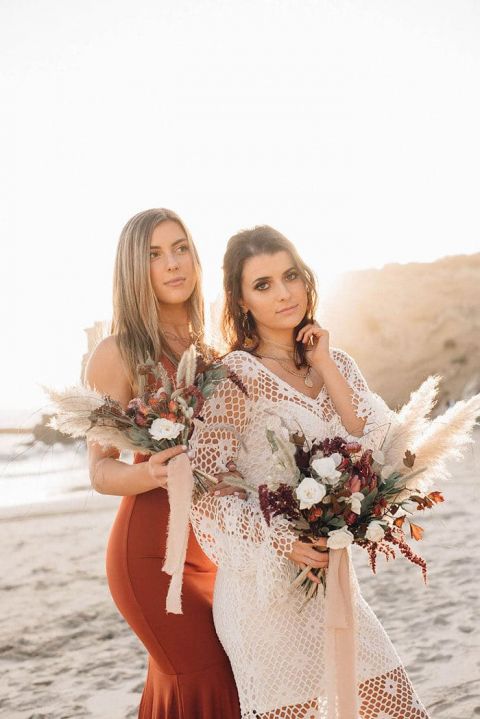 Carefree Boho Style for a Beach Wedding - Hey Wedding Lady